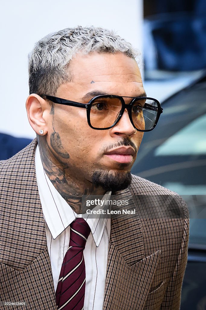 Chris Brown Appears In Court Charged With Grievous Bodily Harm With Intent
