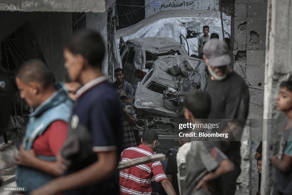 Israeli Airstrike And World Health Organization in Gaza City