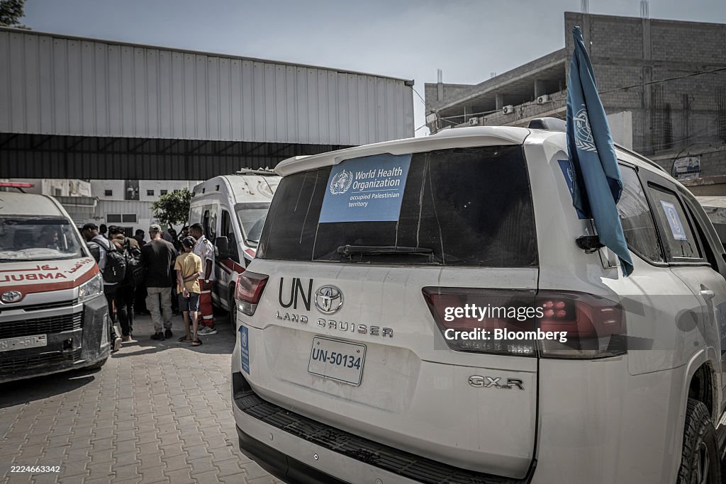 Israeli Airstrike And World Health Organization in Gaza City