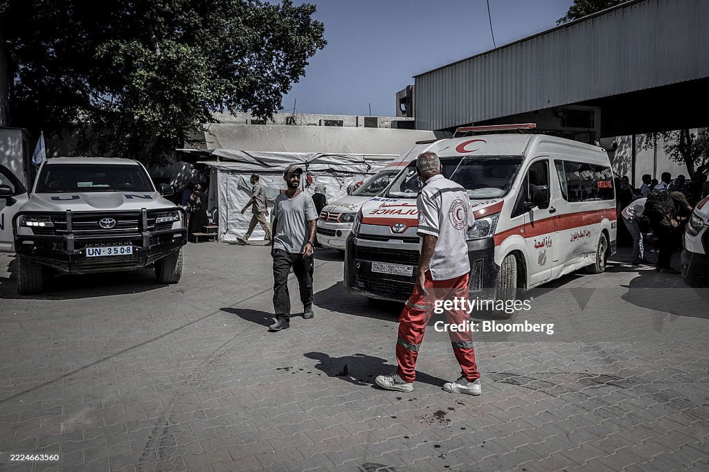 Israeli Airstrike And World Health Organization in Gaza City