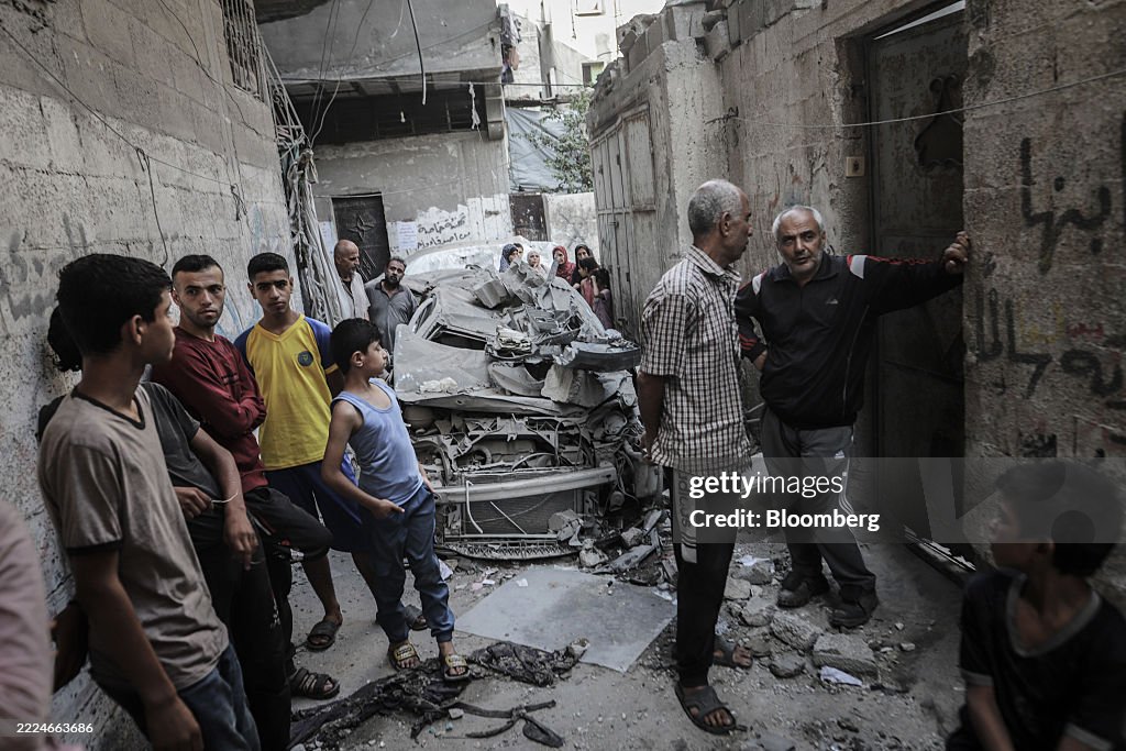 Israeli Airstrike And World Health Organization in Gaza City