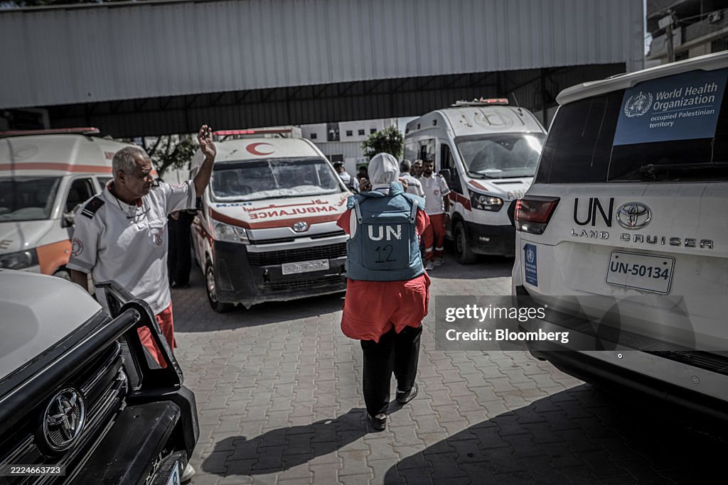 Israeli Airstrike And World Health Organization in Gaza City