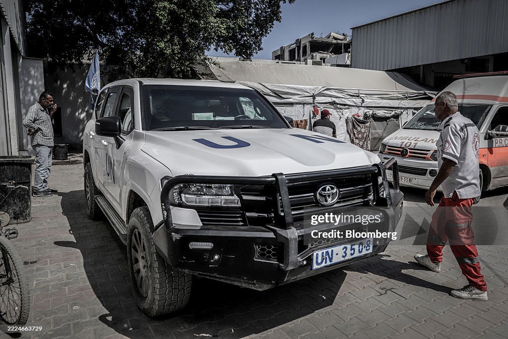 Israeli Airstrike And World Health Organization in Gaza City