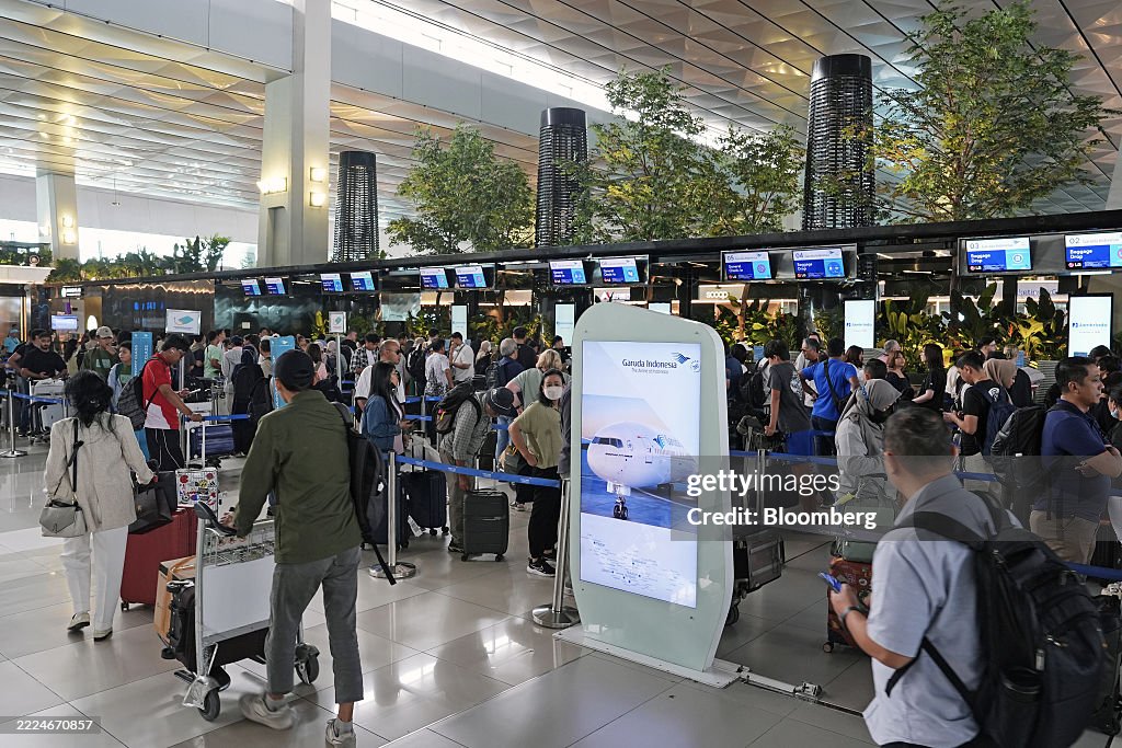 Garuda Airplanes As Trump Says Indonesia Will Buy 50 Boeing Jets in Trade Deal