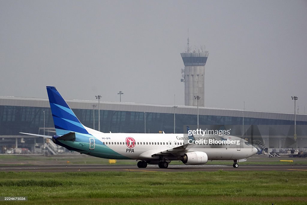 Garuda Airplanes As Trump Says Indonesia Will Buy 50 Boeing Jets in Trade Deal