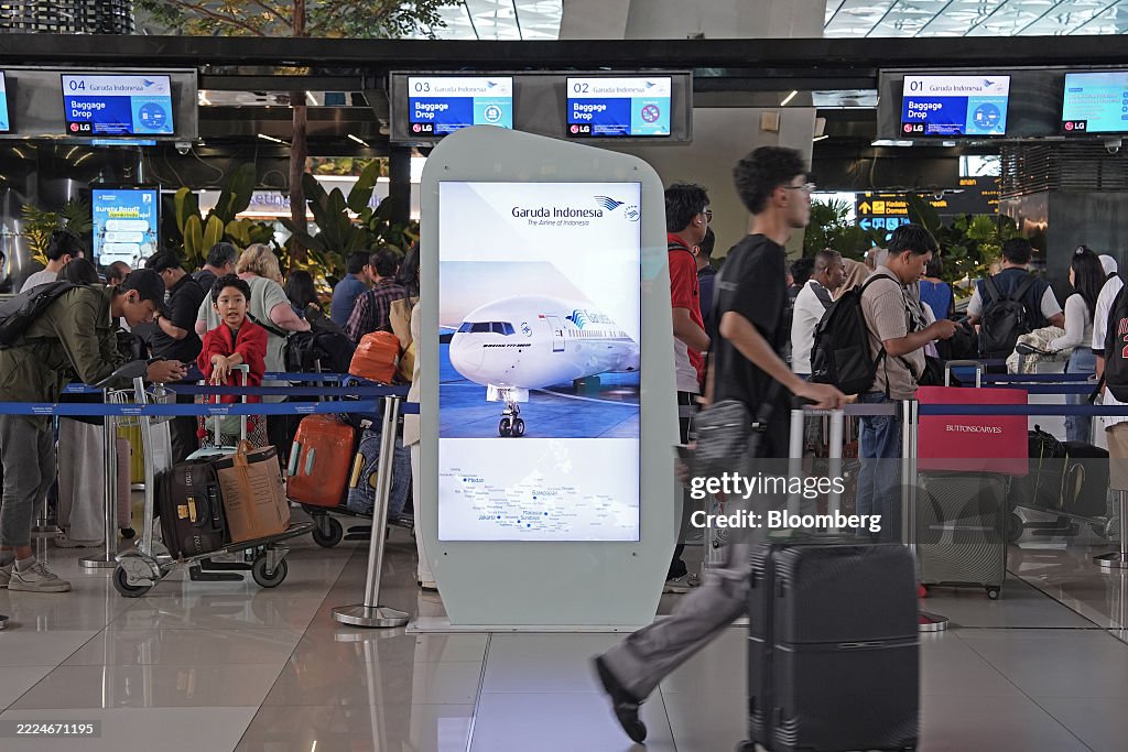 Garuda Airplanes As Trump Says Indonesia Will Buy 50 Boeing Jets in Trade Deal