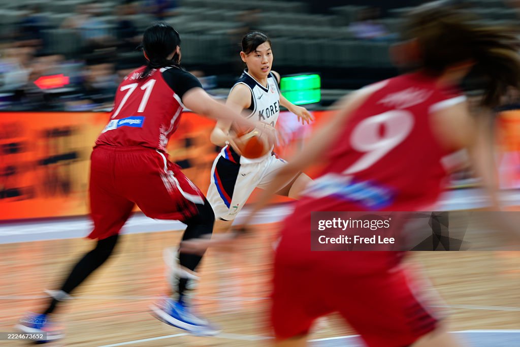 Korea v Indonesia - FIBA Women's Asia Cup China 2025