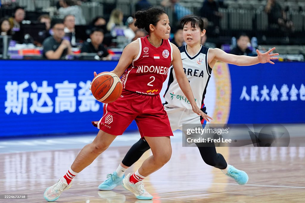 Korea v Indonesia - FIBA Women's Asia Cup China 2025
