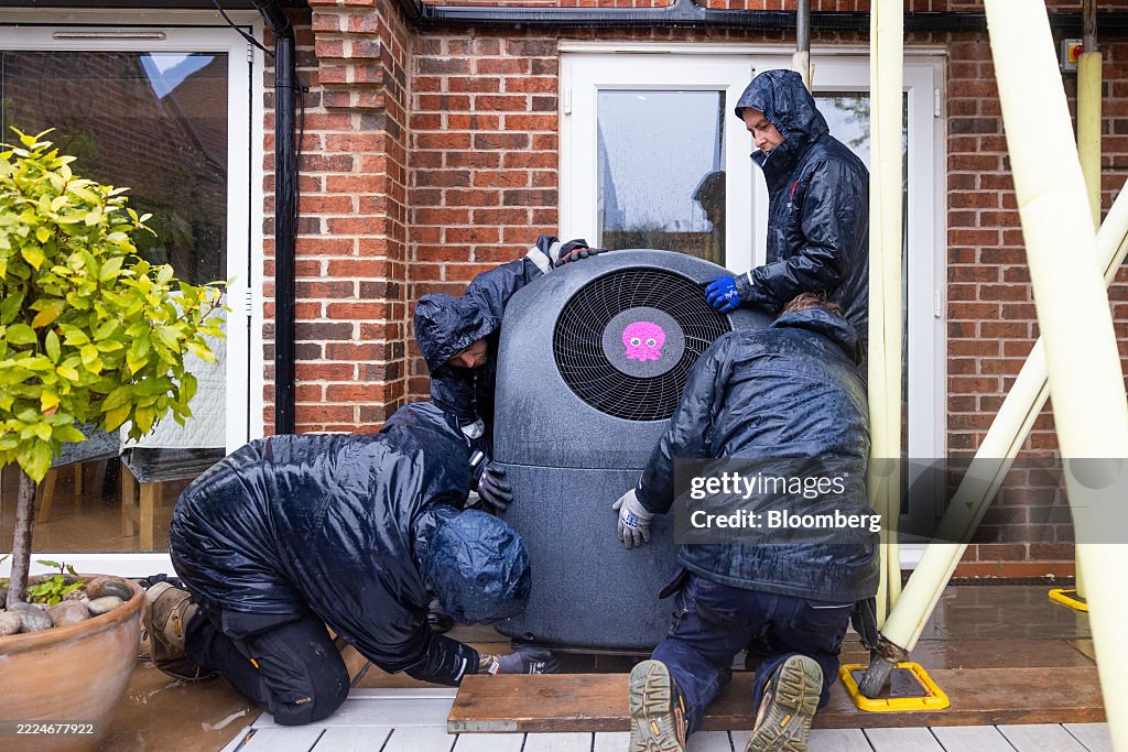 Home Installation Of Octopus Energy Ltd. Heat Pump