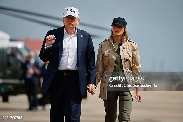 President Trump Tours Devastation In Texas After Deadly Flash Flooding President Trump Tours Devastation In Texas After Deadly Flash Flooding