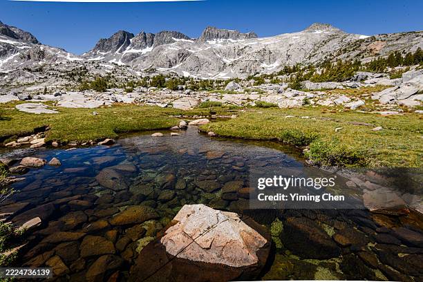 mount davis of ansel adams wilderness - wilderness-area stock pictures, royalty-free photos & images