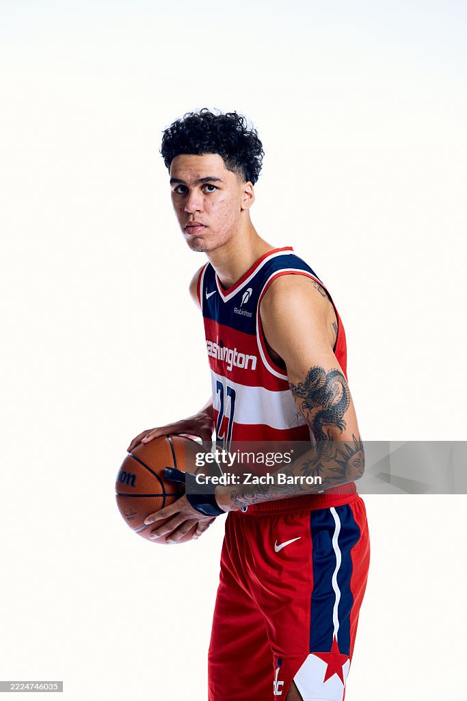Will Riley Complexion Will Riley of the Washington Wizards poses for a portrait during the ...