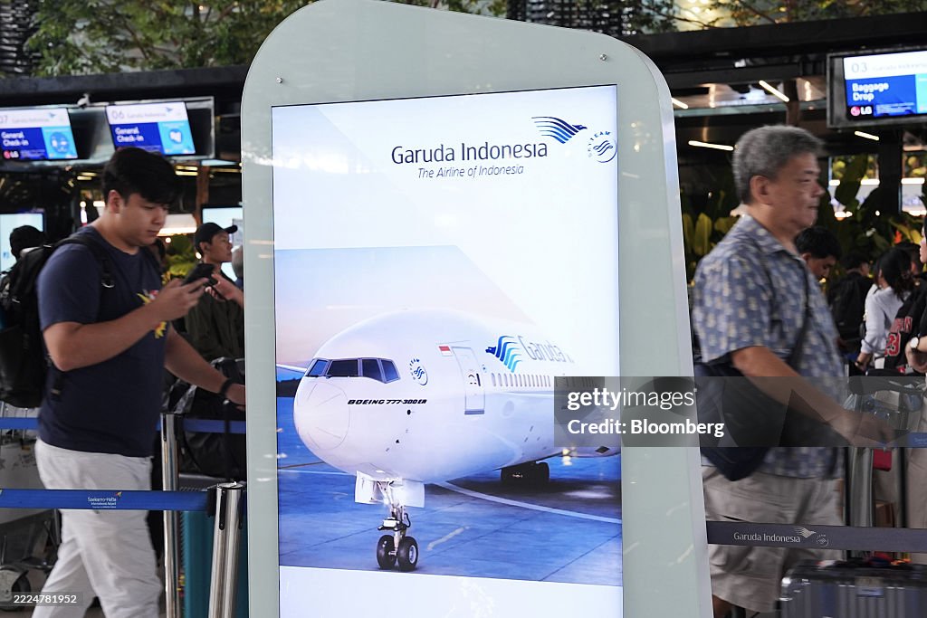 Garuda Airplanes As Trump Says Indonesia Will Buy 50 Boeing Jets in Trade Deal