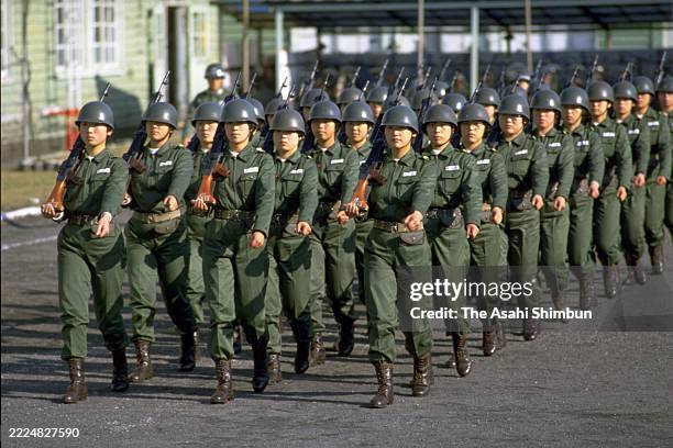 Jdsdf 306 Japan Ground Self Defense Force Camp Asaka Photos & High Res ...