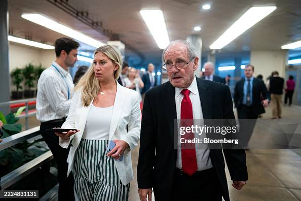 Sen. Jim Riche Senator Jim Risch, a Republican from Idaho, in the Senate Subway at ...