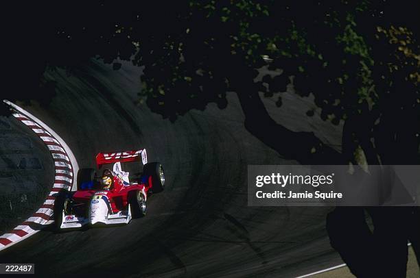 Pacwest Racing Driver Mark Blundell of Great Britain and the PacWest racing team in ...