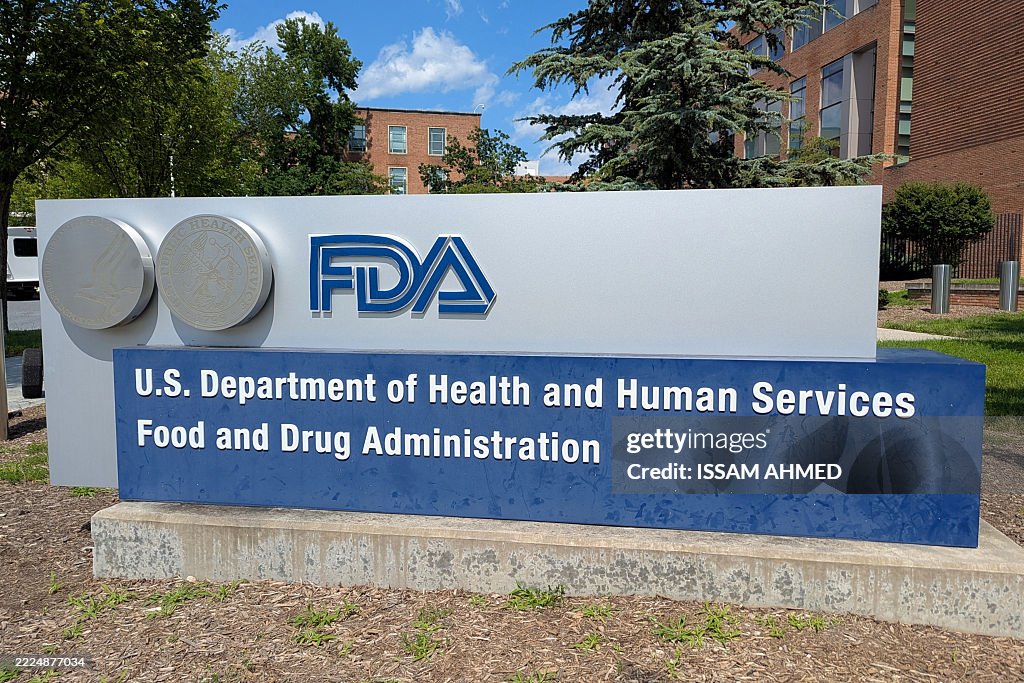 Fda Org The logo of the US Food and Drug Administration is seen on a sign ...