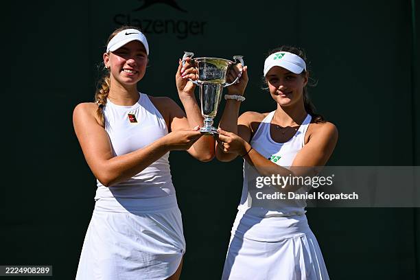 Vendula Valdmannova Of Czech Republic And Kristina Penickova Of The vendula-valdmannova-of-czech-republic-and-kristina-penickova-of-the
