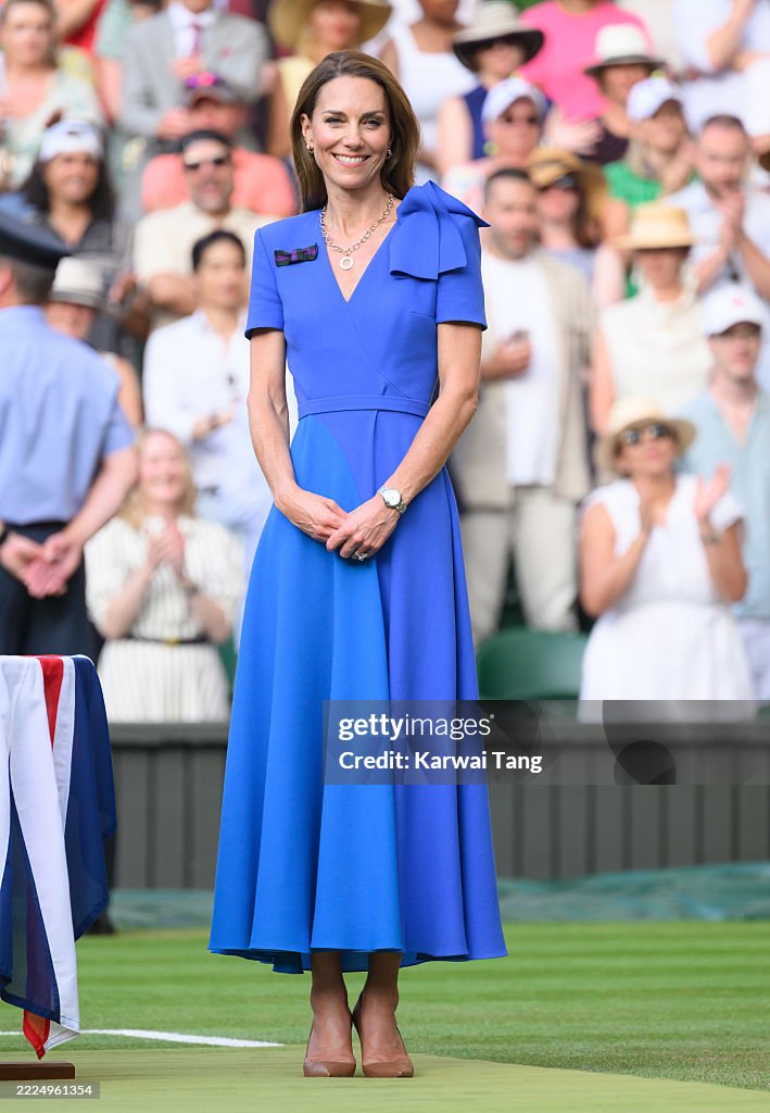 Celebrity Sightings At Wimbledon 2025 - Day 14