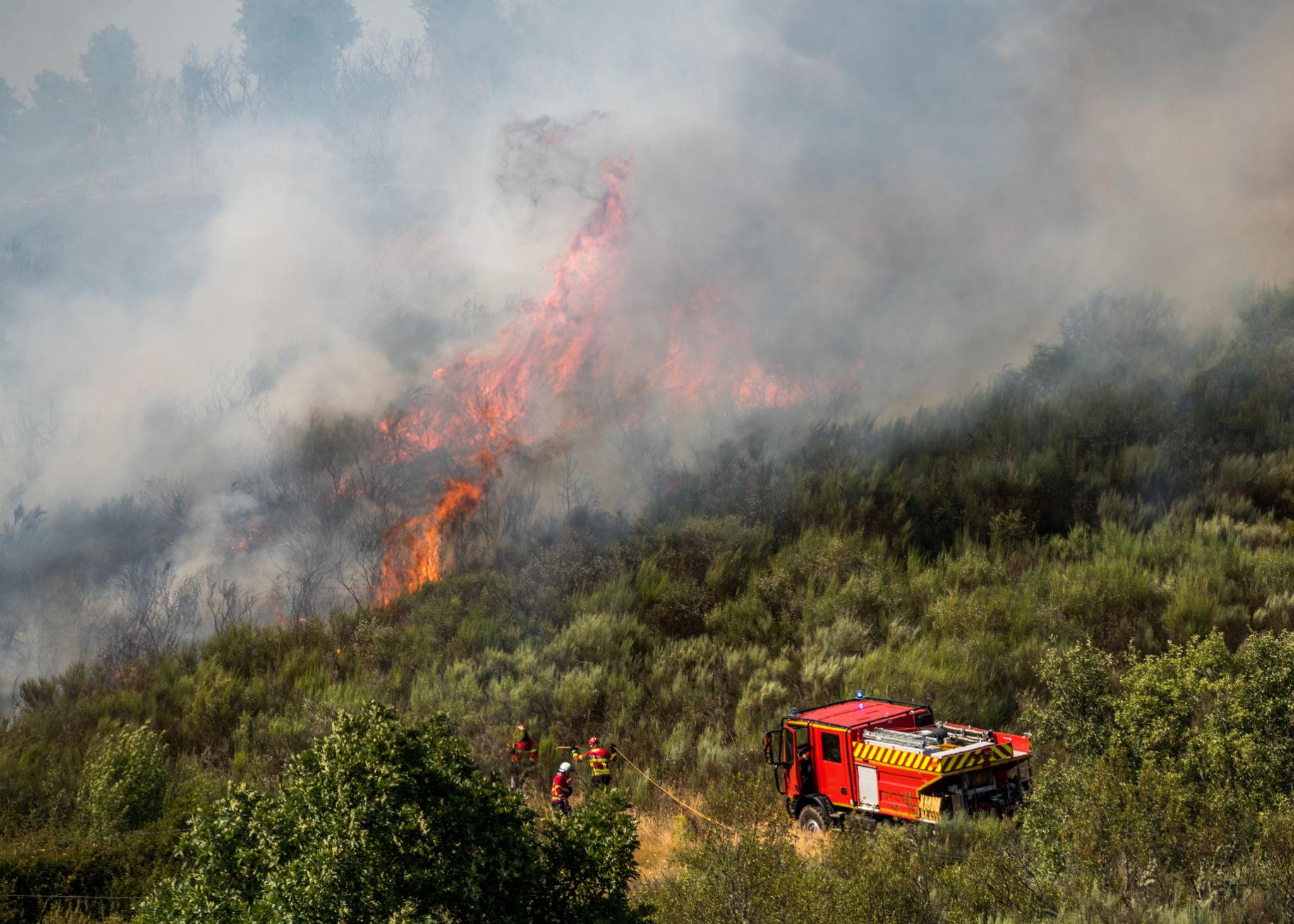 firefighters weather