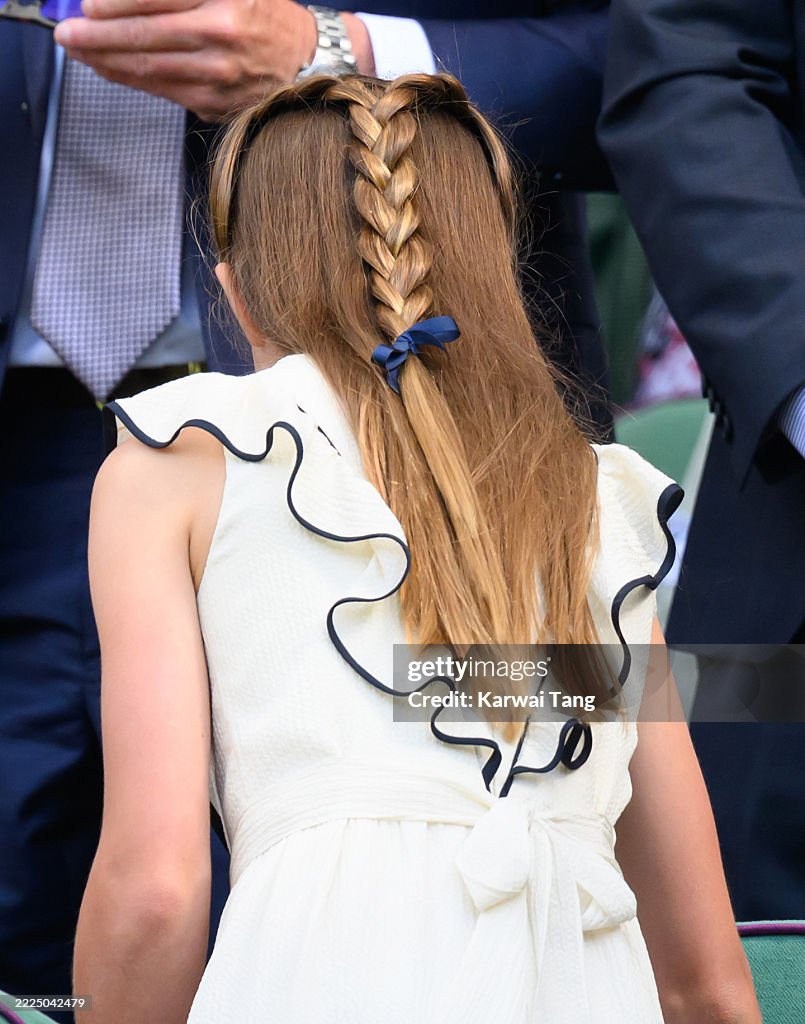 Celebrity Sightings At Wimbledon 2025 - Day 14