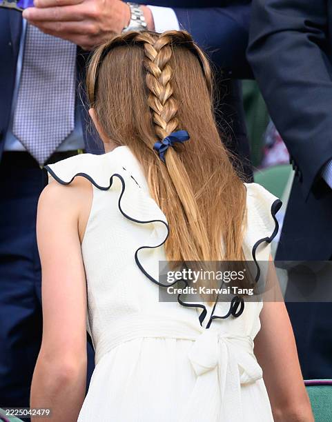 Celebrity Sightings At Wimbledon 2025 - Day 14, News Photo