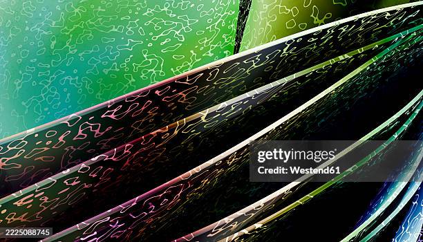 Excellent Color Rendering Abstract Digital Rendering With Vibrant Colors And Dynamic Motion High ...