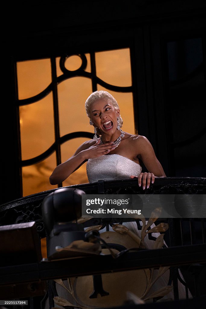 Bella Brown Steps In For Rachel Zegler At Performance Of Evita At The London Palladium