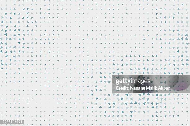 colorful halftone gradient pattern for winter background design - binary code circle stock illustrations