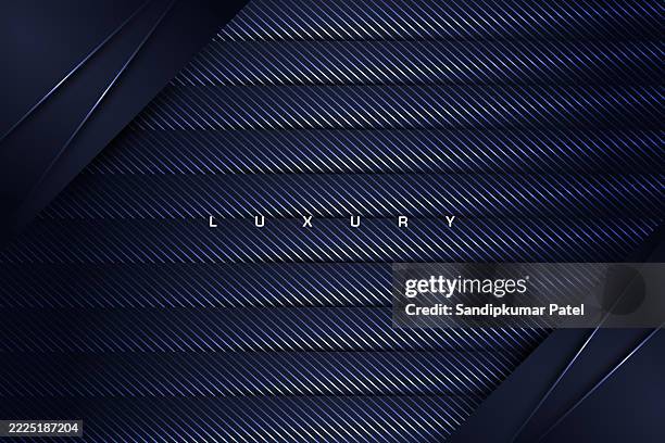 abstract geometric blue royal vector background - solid blue gradient background stock illustrations