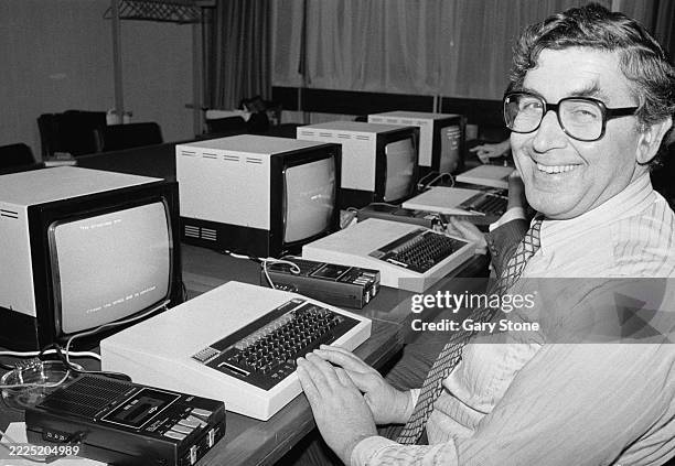 Patrick Hentry Using A Computer 13 Bbc Micro Computer Stock Photos, High-Res Pictures, and Images ...