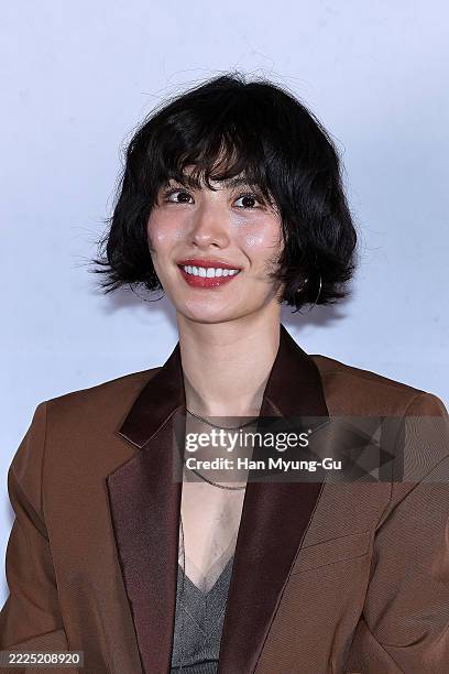 Nana of girl group After School attends "Omniscient Reader's Viewpoint" press screening at COEX Megabox on July 15, 2025 in Seoul, South Korea.