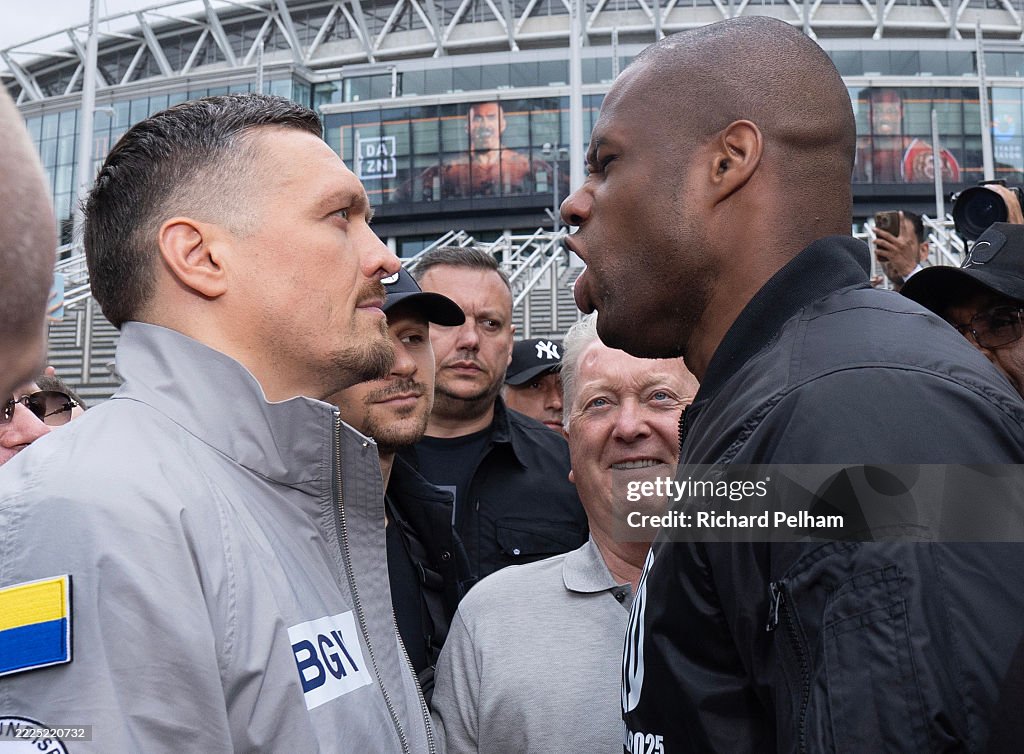 Oleksandr Usyk v Daniel Dubois II: Undisputed - Photocall
