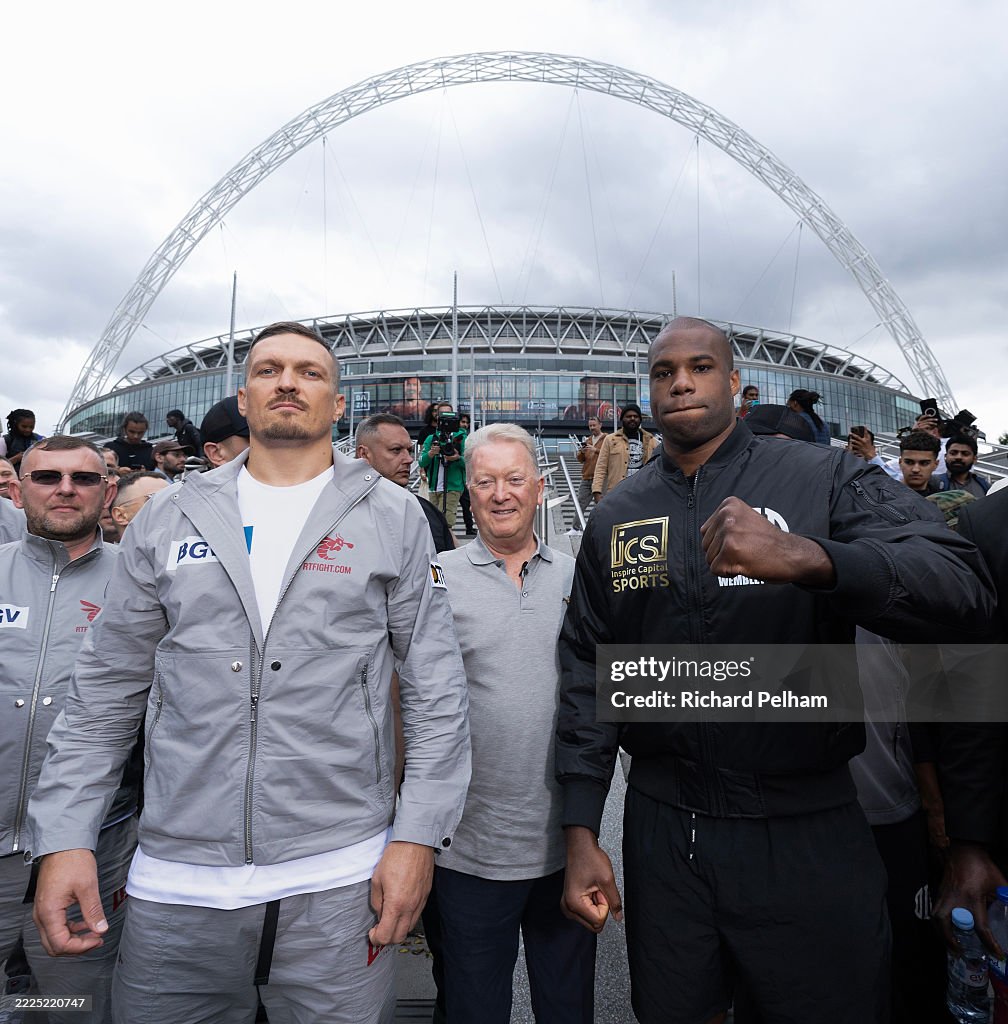 Oleksandr Usyk v Daniel Dubois II: Undisputed - Photocall