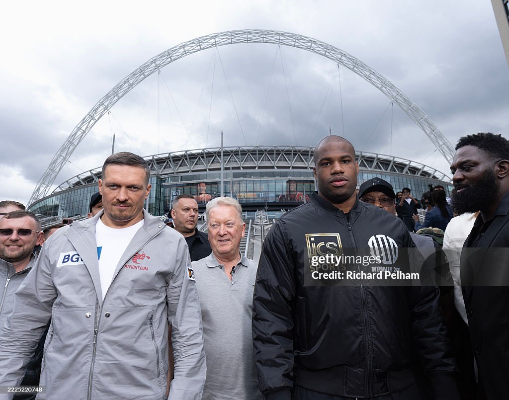 Oleksandr Usyk v Daniel Dubois II: Undisputed - Photocall