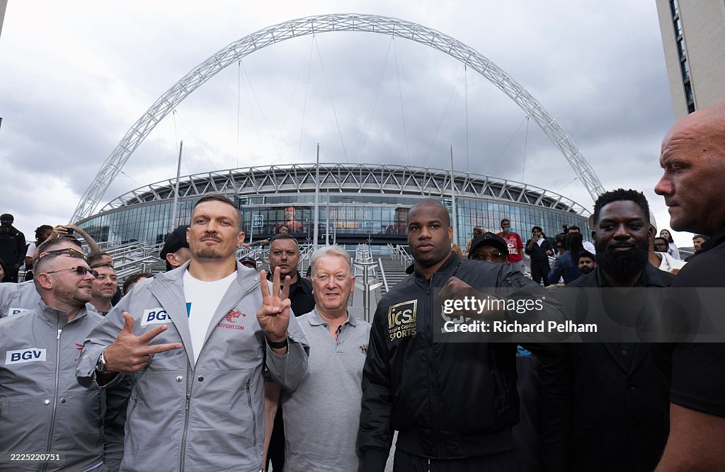 Oleksandr Usyk v Daniel Dubois II: Undisputed - Photocall