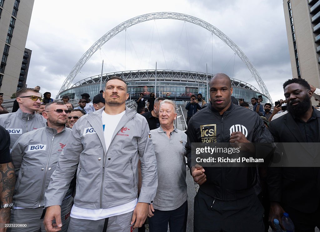 Oleksandr Usyk v Daniel Dubois II: Undisputed - Photocall