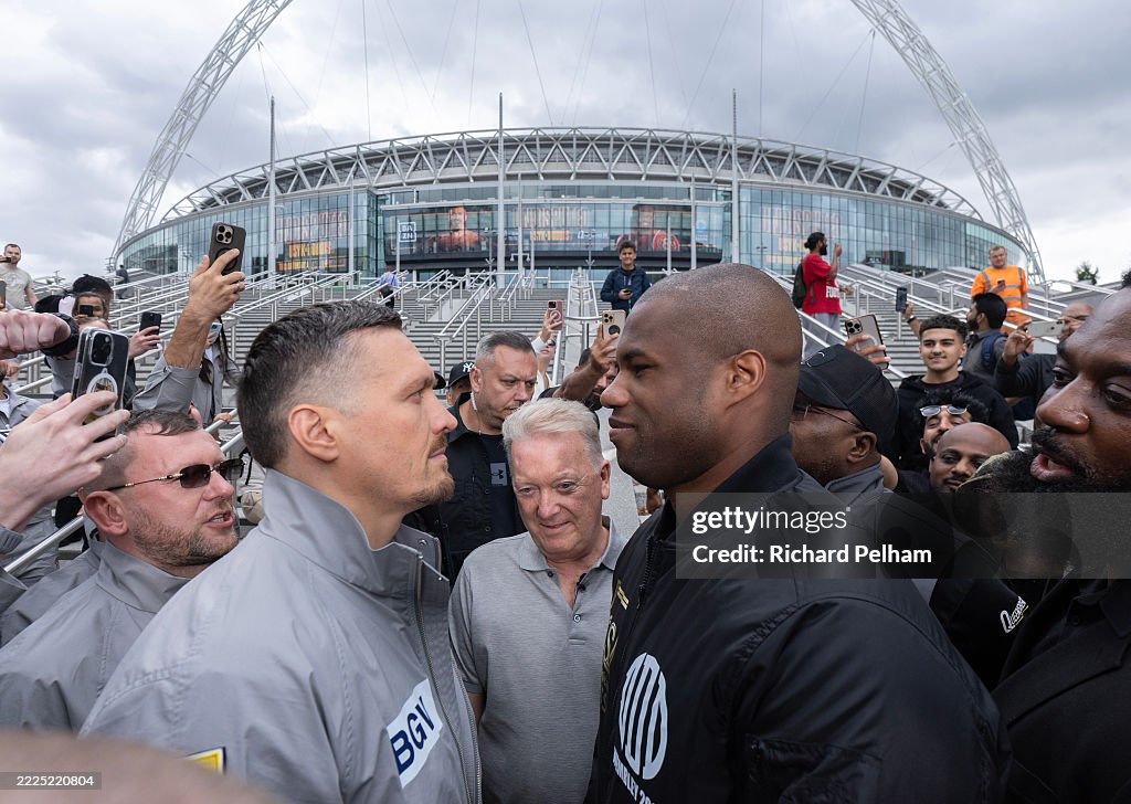 Oleksandr Usyk v Daniel Dubois II: Undisputed - Photocall