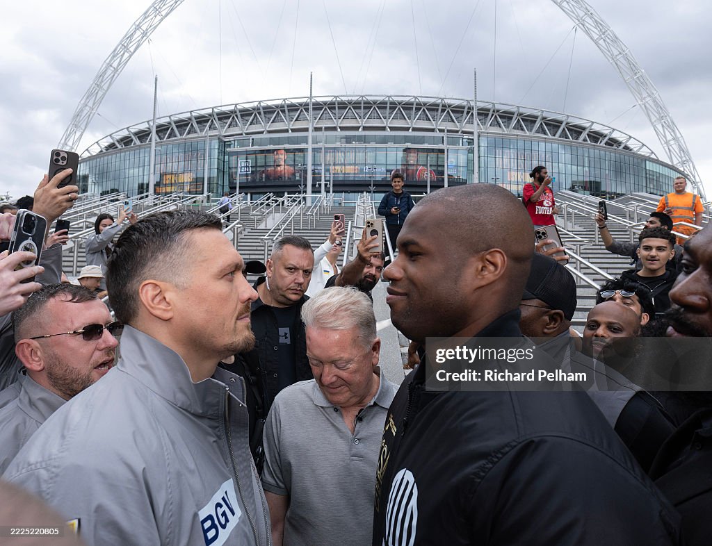 Oleksandr Usyk v Daniel Dubois II: Undisputed - Photocall