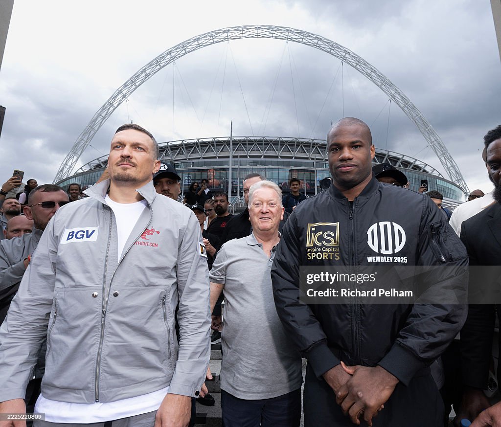 Oleksandr Usyk v Daniel Dubois II: Undisputed - Photocall