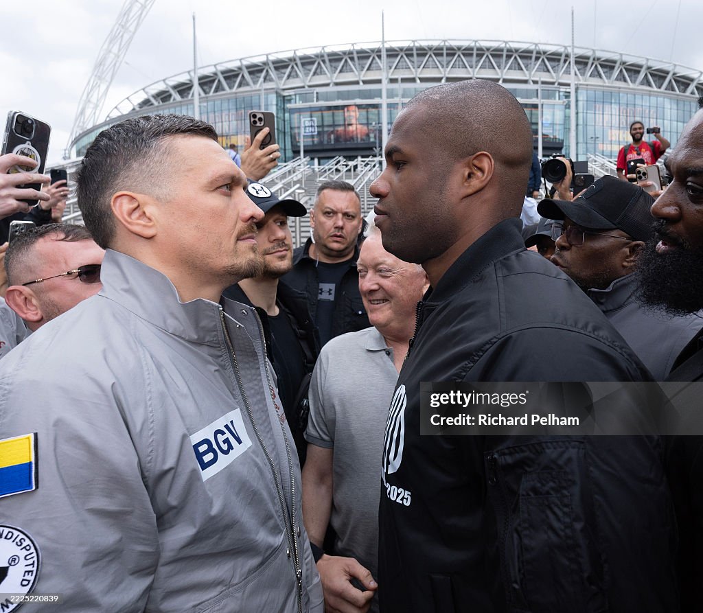 Oleksandr Usyk v Daniel Dubois II: Undisputed - Photocall