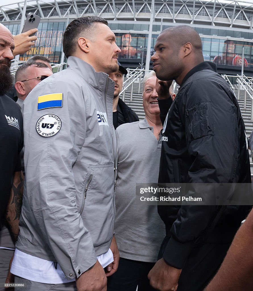 Oleksandr Usyk v Daniel Dubois II: Undisputed - Photocall