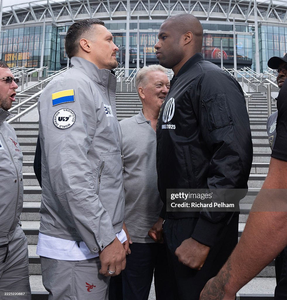 Oleksandr Usyk v Daniel Dubois II: Undisputed - Photocall