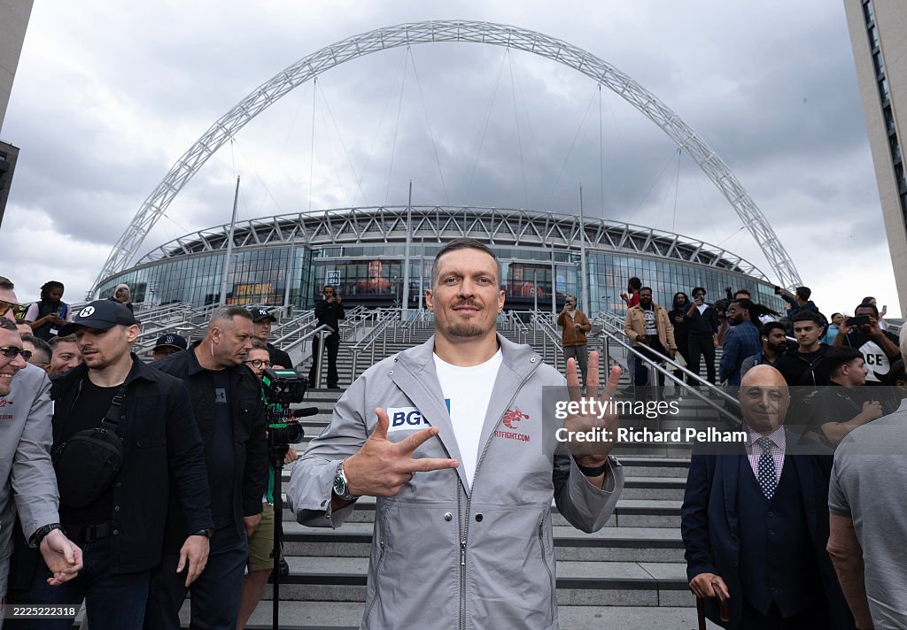 Oleksandr Usyk v Daniel Dubois II: Undisputed - Photocall