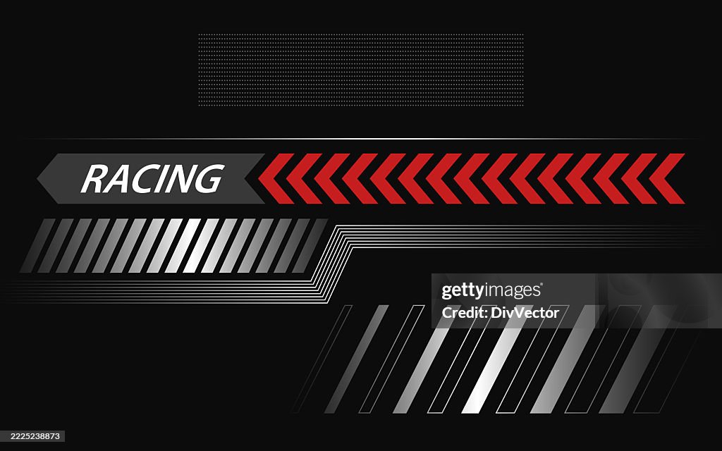 Vector Racing Stripes Background High-Res Vector Graphic - Getty Images