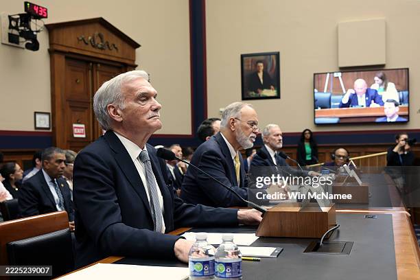 Dr. Robert Groves, Interim President of Georgetown University, Dr. Félix Matos Rodríguez, Chancellor of The City University of New York, and Dr. Rich...
