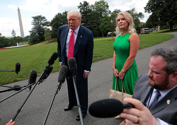 President Trump Departs The White House For Pittsburgh