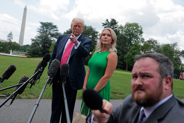 President Trump Departs The White House For Pittsburgh