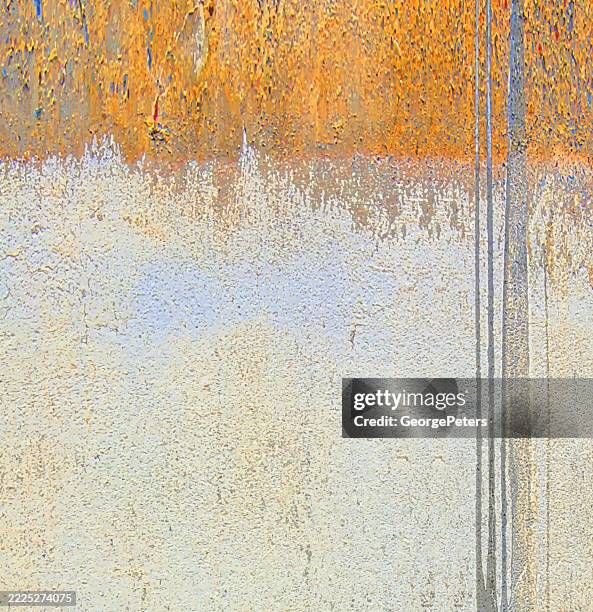 cracked, weathered painted wall background - stone wall stock illustrations