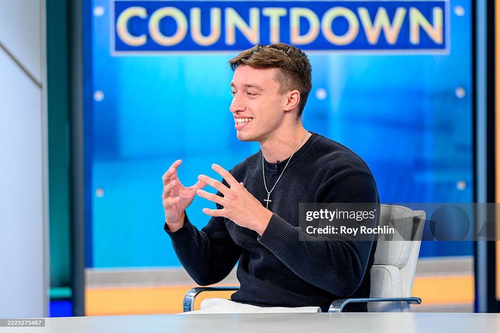School Of Hard Knocks Co-Founder And Influencer James Dumoulin Visits "The Claman Countdown"